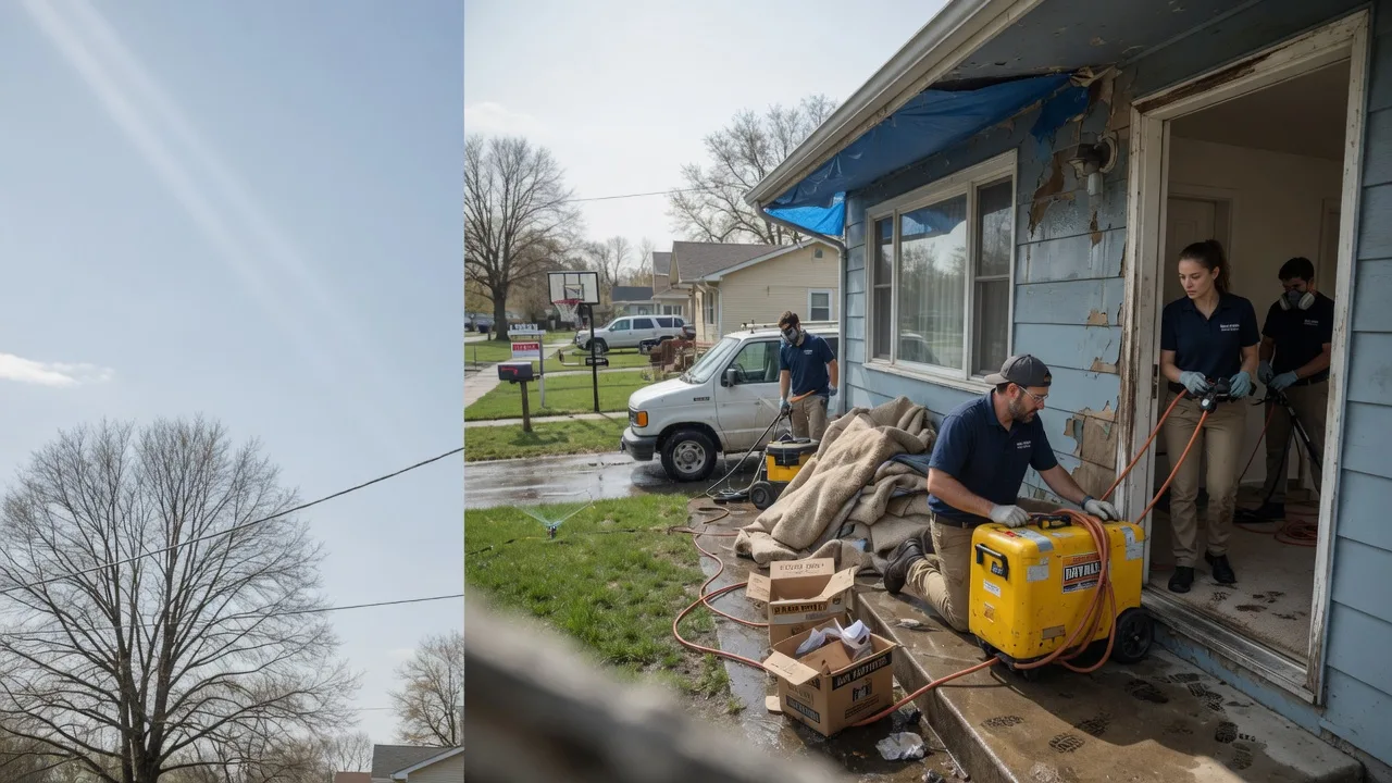 Basement Flood Cleanup in Marathon, WI near me